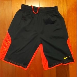 Nike Elite Basketball Shorts Red/Black Men's Med.
